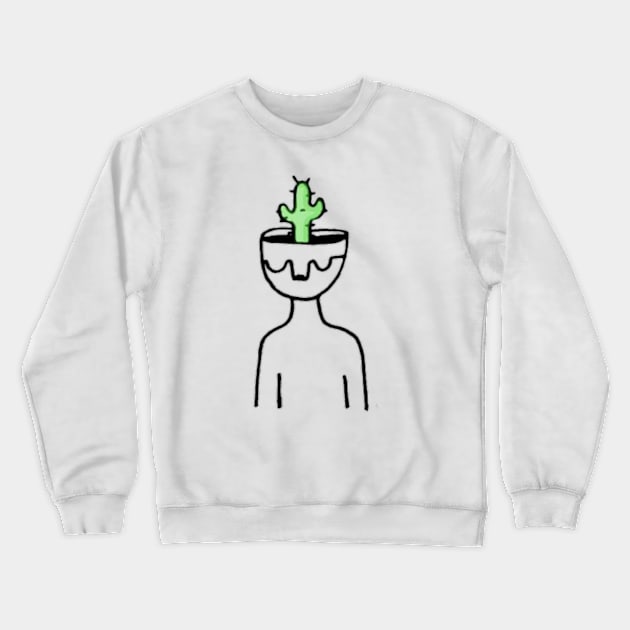 The cactus in people Crewneck Sweatshirt by Grand91